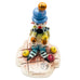 Vintage F. Savastano Nuova Capodimonte Clown Juggler Figurine