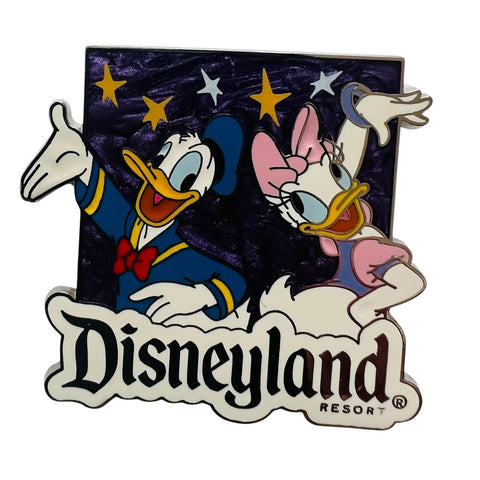 Disney DLR Disneyland Donald Daisy Duck Costco Travel Stars Pin