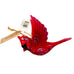 Jim Shore Heartwood Creek: Caring Cardinal In Flight Hanging Ornament