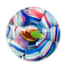 Vintage Duck Decoy Art Glass Round Paperweight