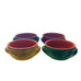 Vintage DeSilva Glazed Terracotta Soup Bowls