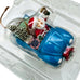 Vintage Traditions Santa Driving Car VW Bug  Christmas Gifts Tree Car Ornament