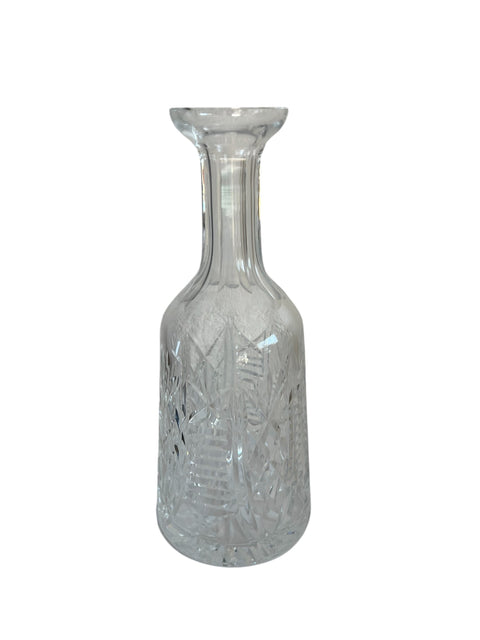 Vintage Waterford Cut Crystal Carafe Decanter - Clear Glass
