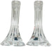 Miller Rogaska Triangle Candlestick -Pair