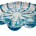 Vintage Fostoria Blossom Blue Glass Ashtray