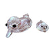 Swarovski Crystal Duck -Pair