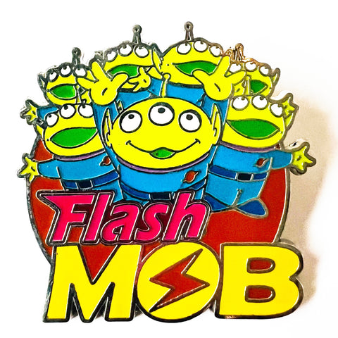 Disney Pixar Toy Story Little Green Aliens Flash Mob Pin
