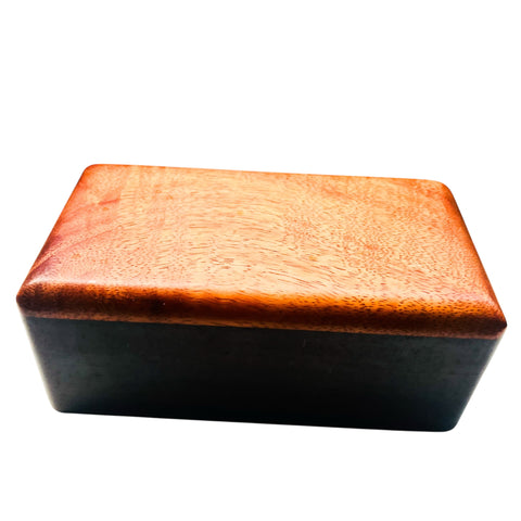 Vintage 89” Wood Signed Hinged Storage Box