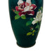 Vintage Japanese Cloisonne Craftsman Floral Design Vase
