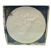 Royal Copenhagen White Round Porcelain Relief Plaque Medallion