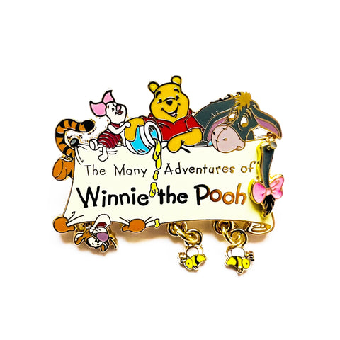 Disney Parks Collection Winnie The Pooh With Friends Charm Pin