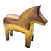 Vintage Gusums Messlng Brass Dala Horse Miniature Sculpture