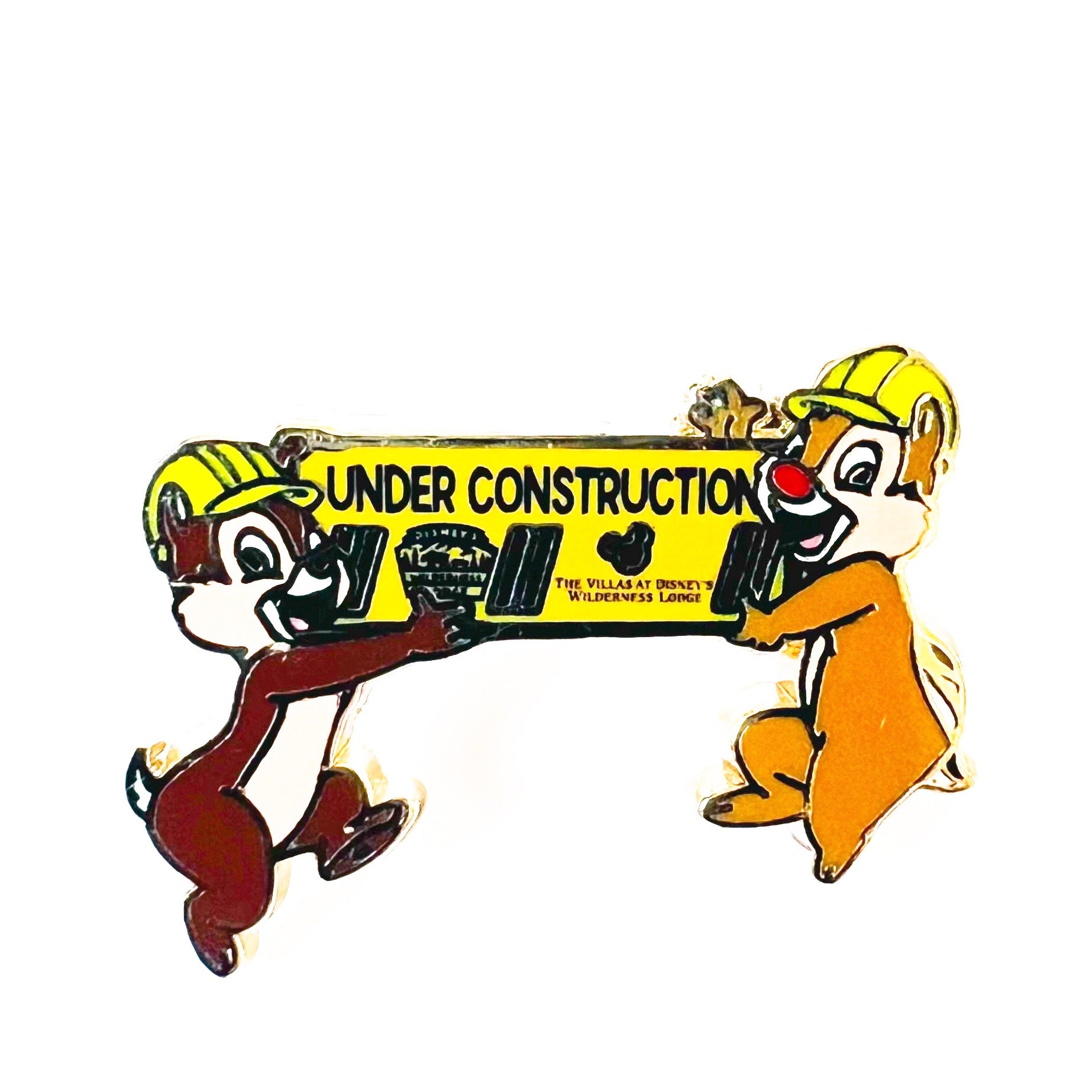 Disney WDW Wilderness Lodge Under Construction Mickey Pluto Chip n Dal ...
