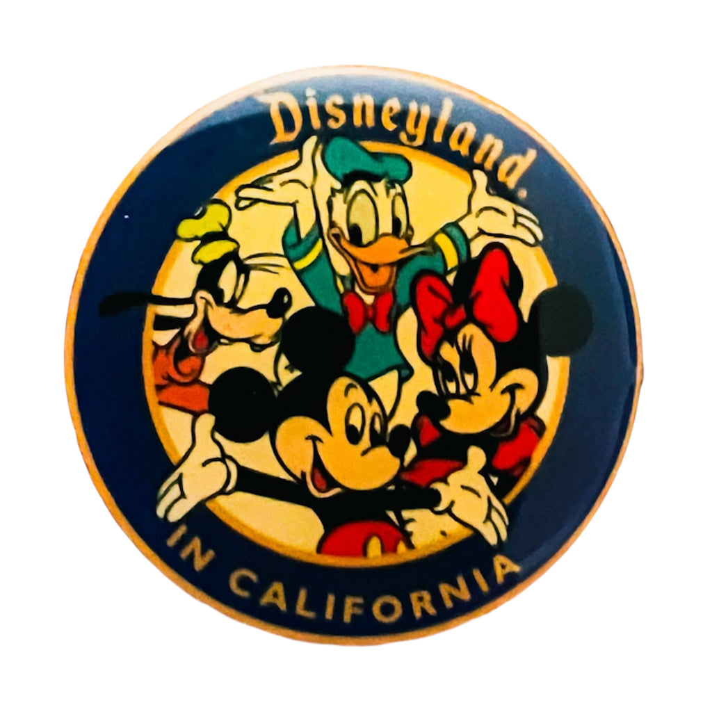 Disneyland In California DLR Fab 4 Mickey Minnie Donald Goofy Disney Pin