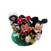 Disneyland Dated 2019 Mickey Minnie Standing Figure Christmas Ornament