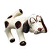 Vintage Hound Dog Spotted Side Slant Pottery Figurine