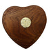 Lasercraft USA Heart-Shaped Wooden Trinket Music Box "I Love You"