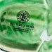 Williams Sonoma Banana Double Green Leaf-Shaped Ceramic Serving Platter