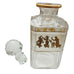 Val St Lambert Danse de Flore Clear (Cathedral Shape) Decanter with Stopper