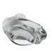 Vintage Art Glass VILCA Fish Clear Crystal Italy Paperweight