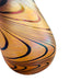 Vintage Teleflora Pulled Feather Iridescent Art Glass Vase