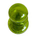 Vintage Blenko Green Crackle Glass Round Ball Stopper Decanter