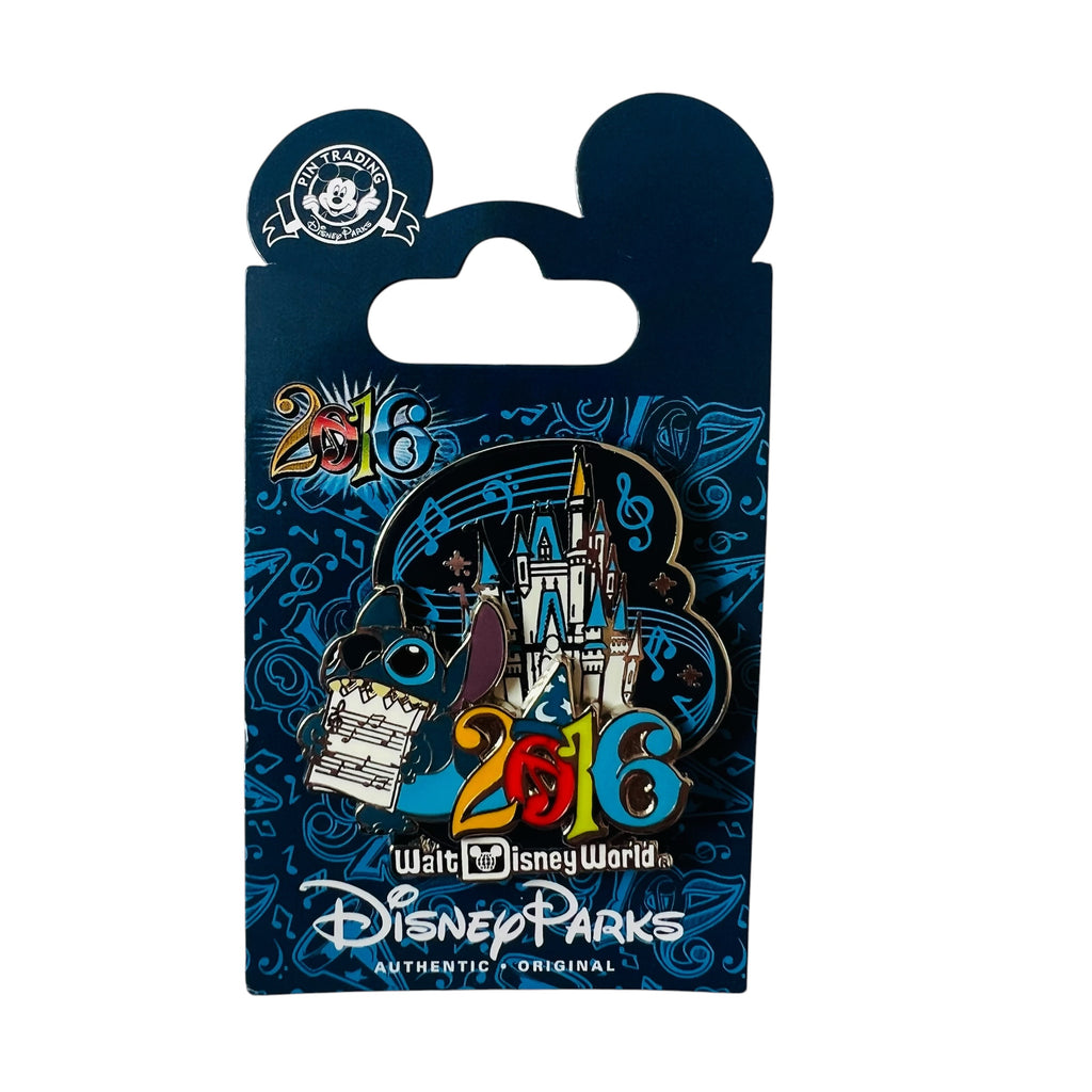 Walt Disney World Stitch Eating Music Castle 2016 Pin