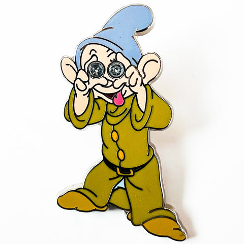 Disney Dopey Diamond Eyes Pin