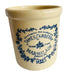 Vintage Blue James Carberry Marmalade Crock Stoneware Pottery Farmhouse