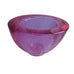 Vintage Alexandrite Fire and Light Purple Glass Oval Bowl/Vase