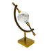 Vintage Glass Crystal Globe on Caliper Stand