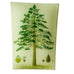 JOHN DERIAN Decoupage Pine Tree Rectangular Signed Tray