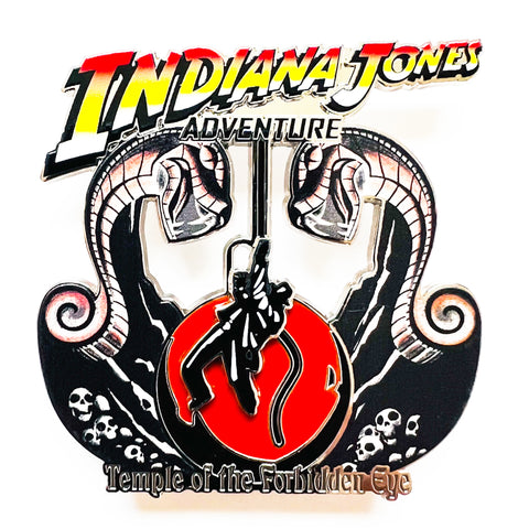 Disney Parks Attractions Indiana Jones Adventure Temple of The Forbidden Eye Pin