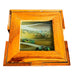 Smashing Glass New Zealand Seahorse Abalone Glass 4 Coaster Set