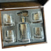 Perry Mason HBO Decanter Glass Set Signed Collector Wood Box