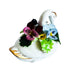 Vintage Lovely Royal Adderley Floral Design Swan Figurine