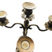 Vintage Silver Plated 4 Arm Candelabra Ornate Candle Holder