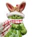 Vintage Enesco Ice Skating Rabbits Priscilla Hillman Bunny Salt & Pepper Set