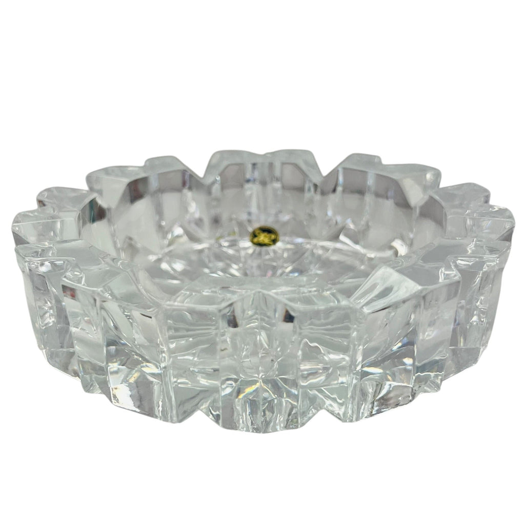 Vintage Hoya Corporation Cut Glass Crystal Made in Japan Bowl