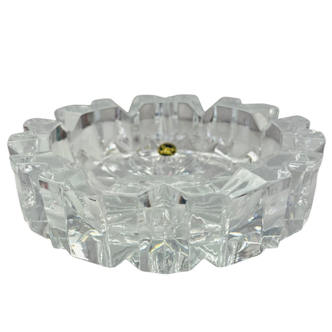 Vintage Hoya Corporation Cut Glass Crystal Made in Japan Bowl