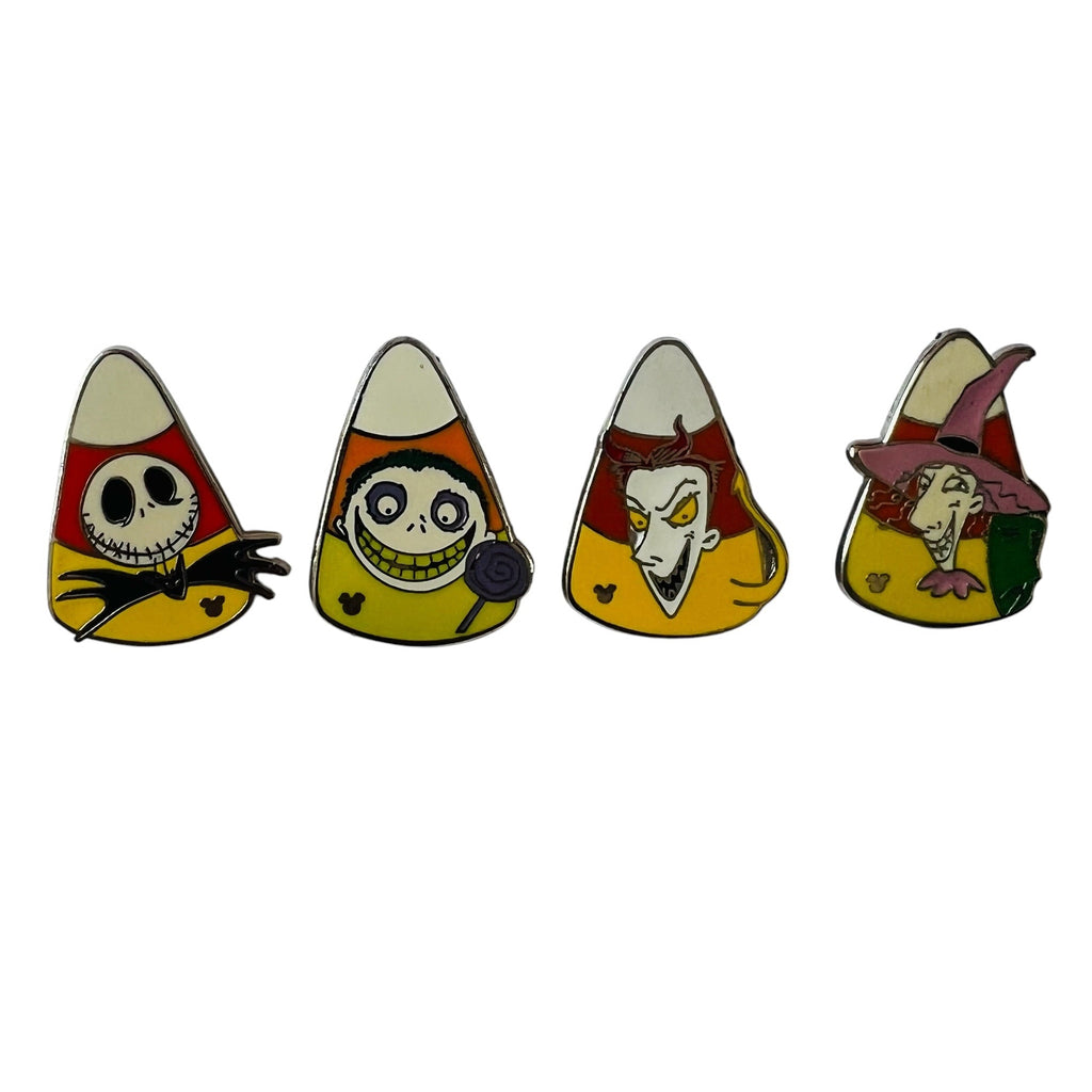 Disney The Nightmare Before Christmas Hidden Mickey Pin Set of 4