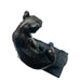 Marion Bronze Lion Lioness Statue Sculpture Book End