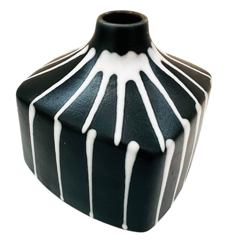 Vintage Stoneware Creative Decorative MCM Bud Vase Japan