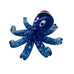 Pier 1 Imports Ocho The Octopus Santa Hat Blown Glass Christmas Figurine