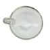 TOSCANY Handled Nappy Kristen Clear Glass Soap Dish with Curled Accent