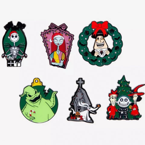 Loungefly The Nightmare Before Christmas Holiday Blind Box Enamel Pin