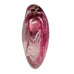 Vintage Heart Shaped Paperweight Art Glass Bud Vase