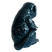 FITZ & FLOYD Ceramique Vernissage Ceramic Monkey Figurine - Black and Orange