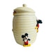 Disney Mickey Mouse Honeycomb Cream Ceramic Cookie Jar