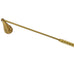 Vintage Baldwin Solid Forged Brass Hinged Candle Snuffer
